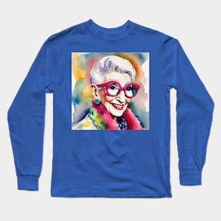 Iris Apfel Long Sleeve T-Shirt